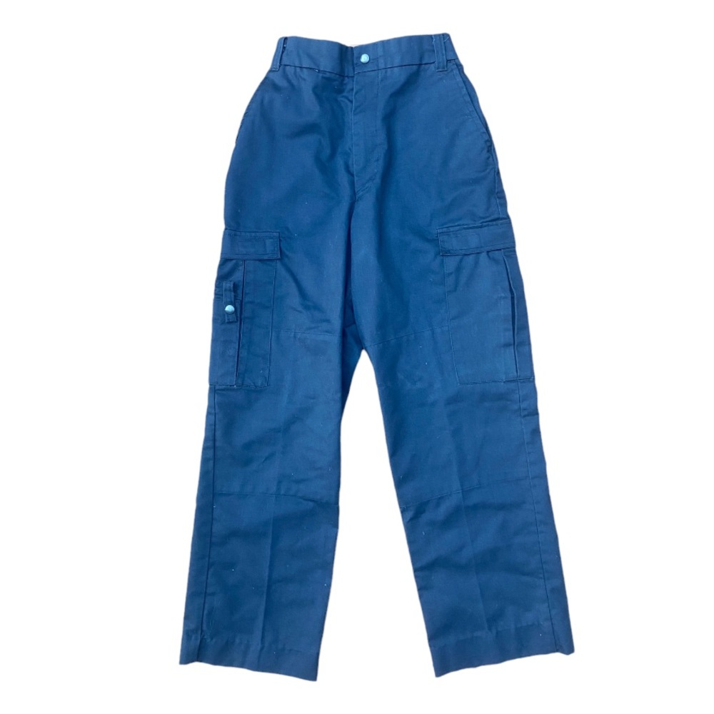 navy blue high waisted cargo pants